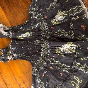 Floral Smocked Hillhouse Home Dress